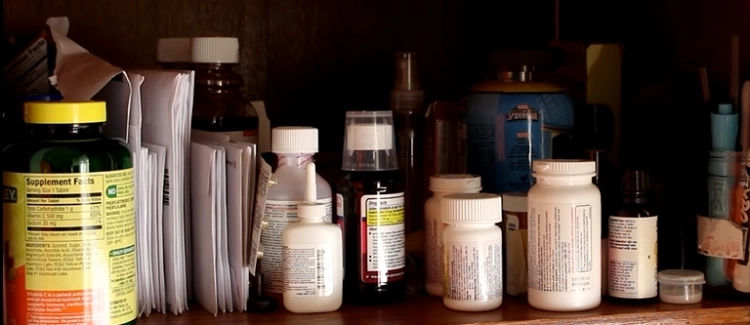 Keep Cash in the medicine cabinet