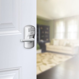 Schlage Playmouth Keypad Entry And Elan Lever 575