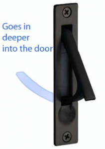 Baldwin 0465102 Edge Pull, Oil Rubbed Bronze