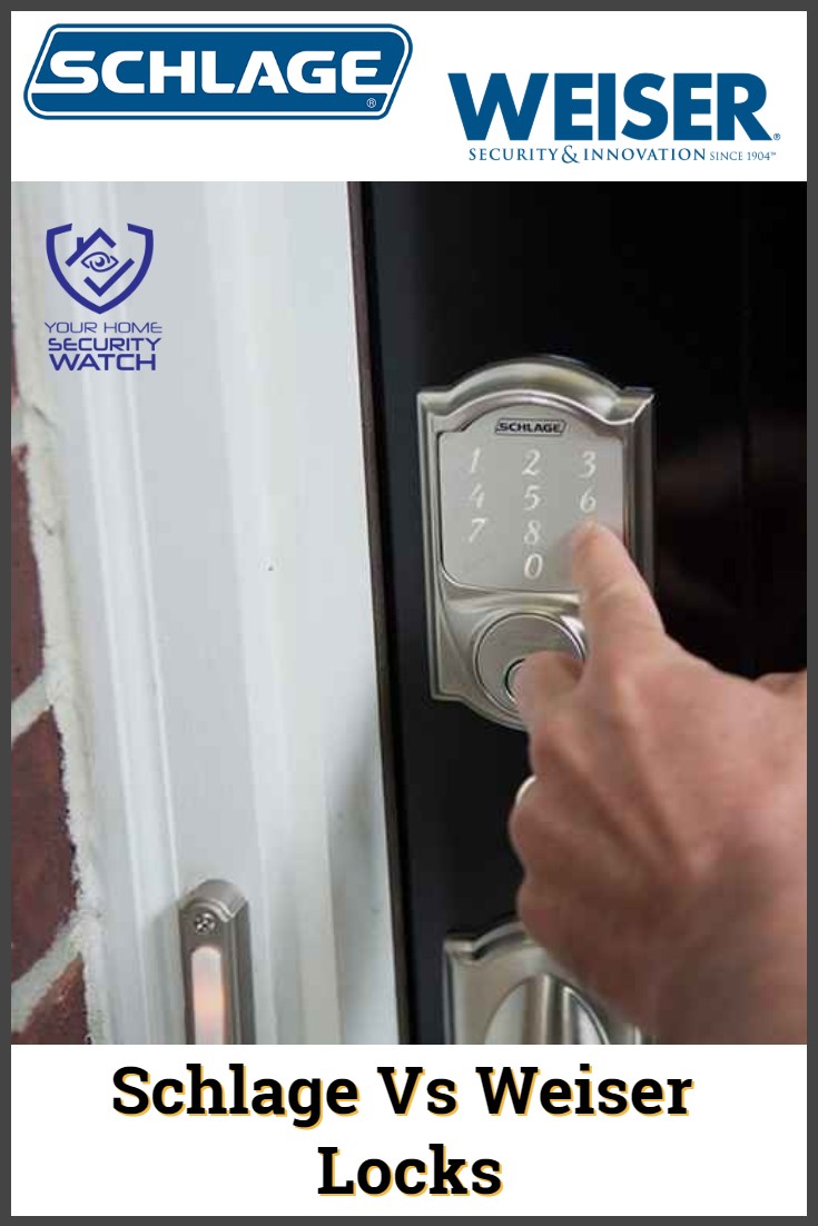 Summary of Schlage vs Weiser - Weiser vs Schlage