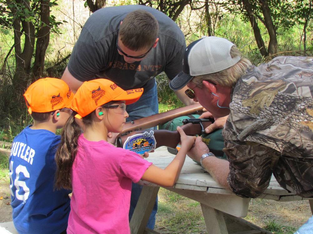 Kids Learning How To Use A Gun Safely